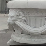 Natural marble bath tub