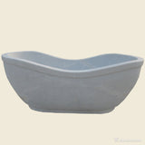 White marble Bath tub Bathtub-8