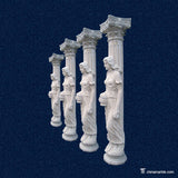 travertine column/prices stone columns/carved stone pillar CL-025