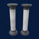 round marble pillar design/marble column roman column/stone column capital CL-034