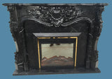 Marble carved fireplace FC-FP2