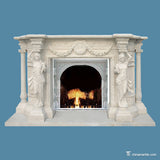 Luxury Marble Mantel SC-FP15