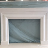 Limestone Carved Continental Mantel Fireplace Surround FP-046