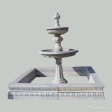 Square Pool marble fountain P-FTN06