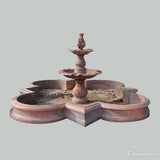 Rosetta Marble fountain P-FTN07