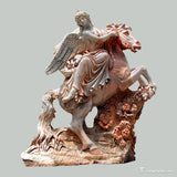 Angel With Marble Horse M-Horse-05