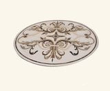 Multi-color marble medallion MD-W-11